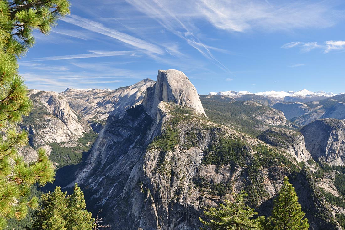 Half Dome from Glacier Point, Yosemite National Park, California, USA